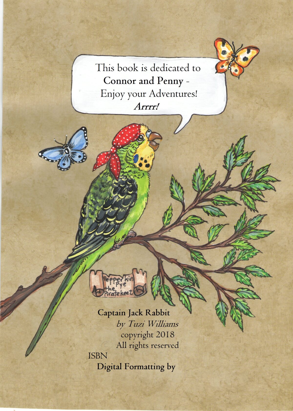 “Captain Jack Rabbit” – Tuzi Williams