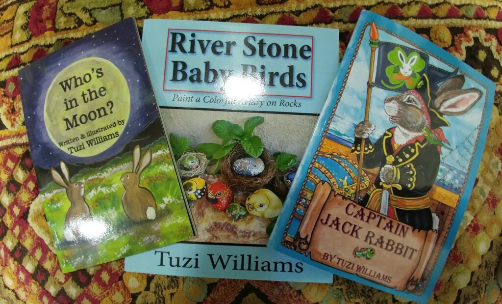 tuzi williams, author, illustrator, animal illustrations, crafts, how-to