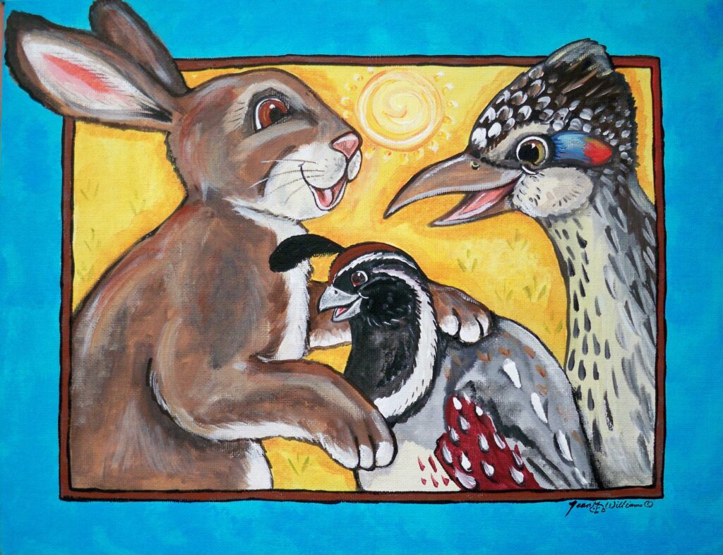 tuzi williams, art, rabbit